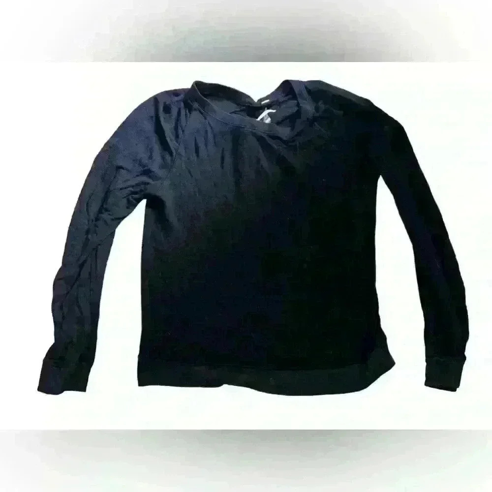 Monrow Supersoft Crew Neck Cozycore Street Wear Sweatshirt Size Xs Long Sleeve